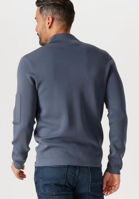 Blaue GENTI Pullover TURTLE ZIP - large