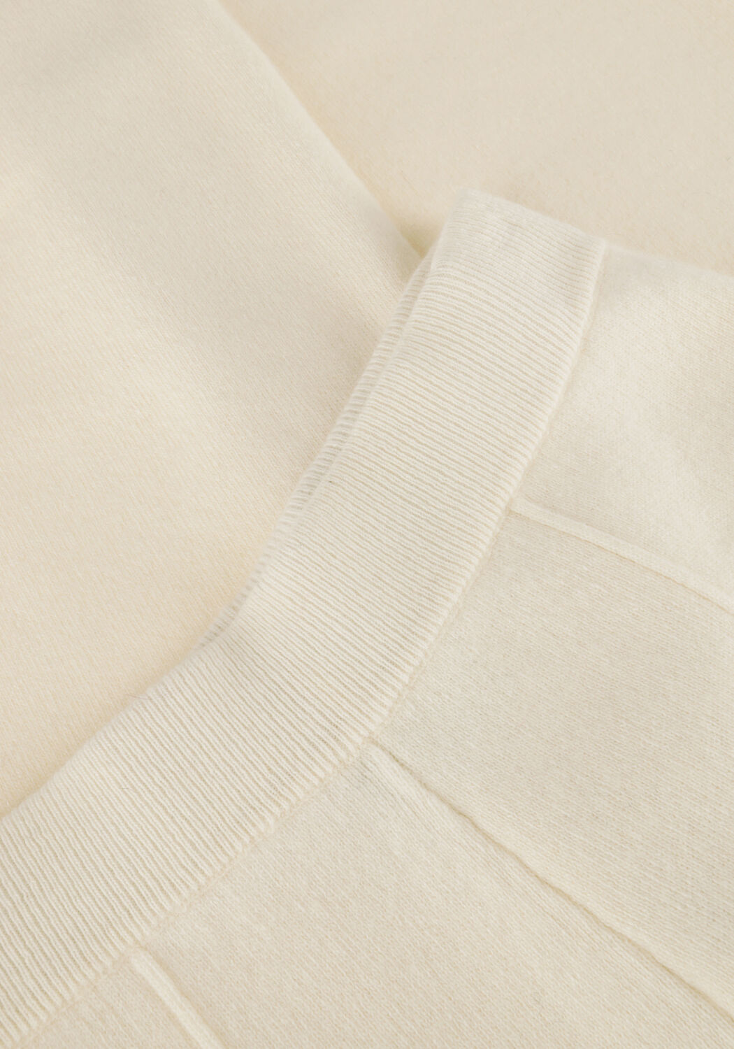 Ecru RESORT FINEST Hose KNITTED PANTS - large