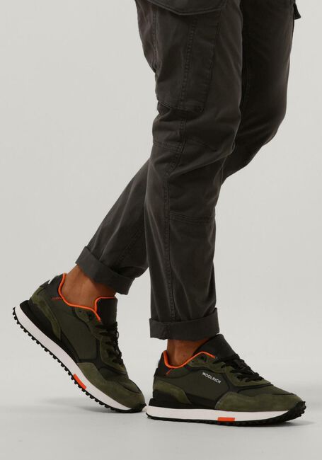 Grüne WOOLRICH Sneaker low RETRO SNEAKER MAN - large