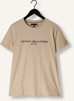 Khaki TOMMY HILFIGER T-shirt TOMMY LOGO TEE Khaki TOMMY HILFIGER T-shirt TOMMY LOGO TEE - medium