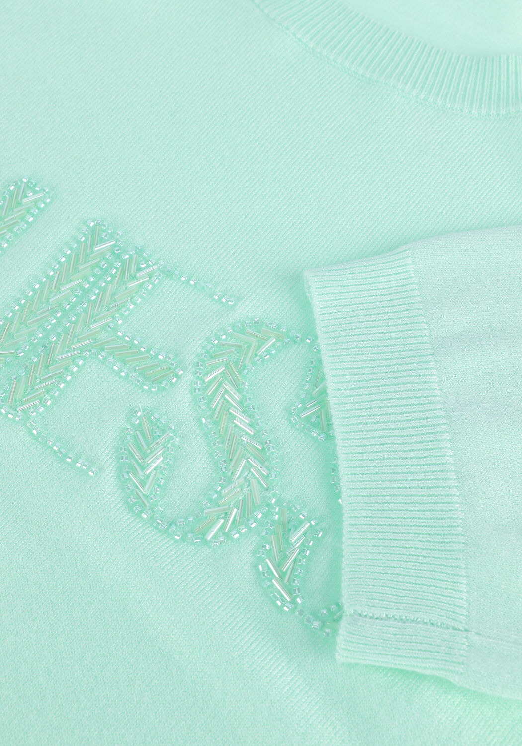 Gr&uuml;ne GUESS Top AMELIE RN SS SWTR - large