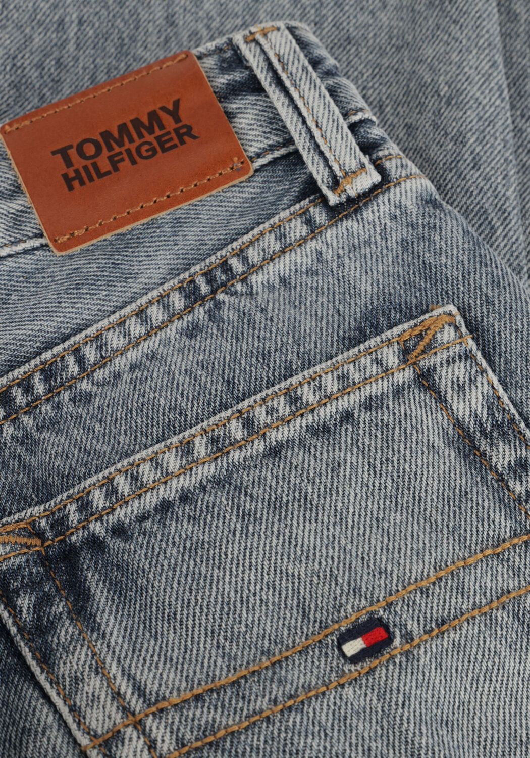 Hellgrau TOMMY HILFIGER Straight leg jeans MODERN STRAIGHT BLUE DENIM - large
