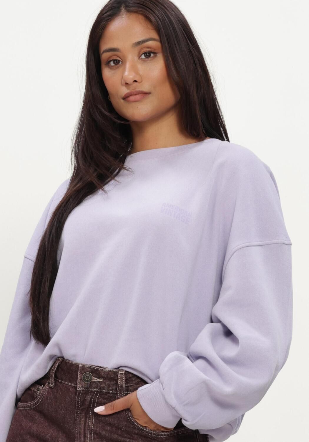 Lila AMERICAN VINTAGE Sweatshirt JITBAY - large
