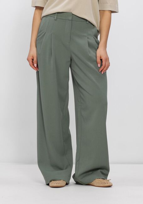 Gr&uuml;ne MSCH COPENHAGEN Weite Hose MSCHHENRIKA HW PANTS - large