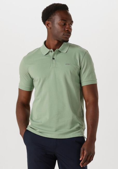 Grüne BOSS BLACK Polo-Shirt PALLAS - large