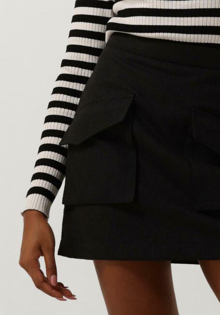 Schwarze NEO NOIR Minirock JANET STRUCTURE SKIRT - large