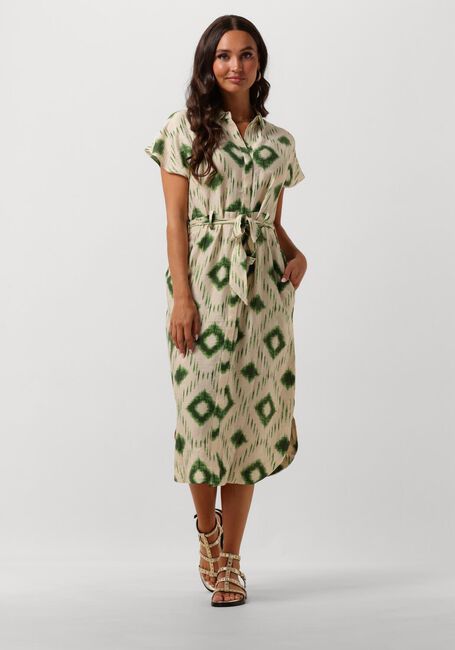 Sand OBJECT Midikleid OBJBERRY S/S LONG DRESS - large