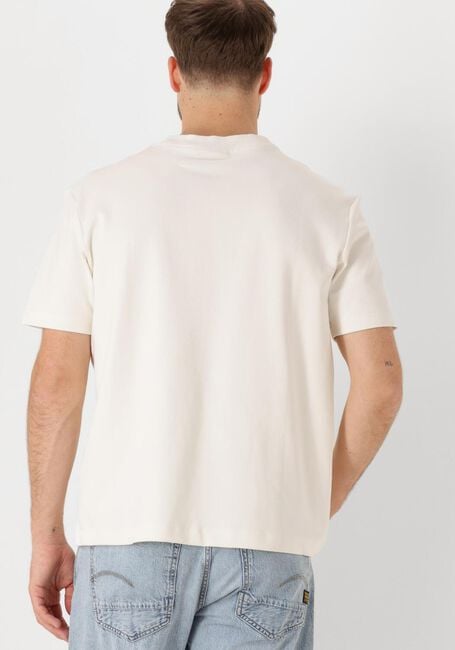 Creme CALVIN KLEIN T-shirt CALVIN KLEIN LABEL TEE - large
