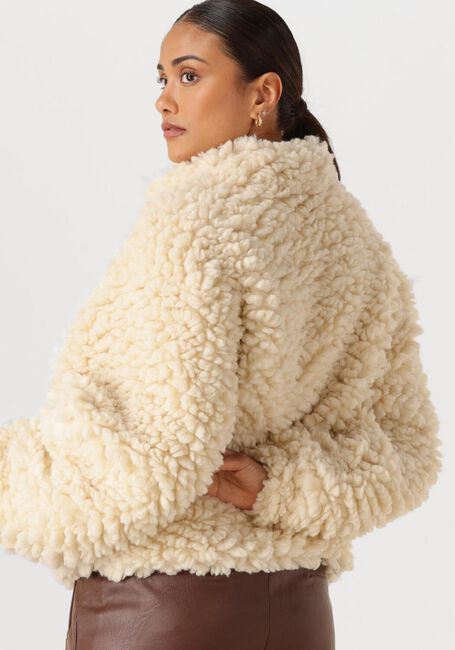 Ecru ANOTHER LABEL Teddy-Jacke SARA JACKET - large