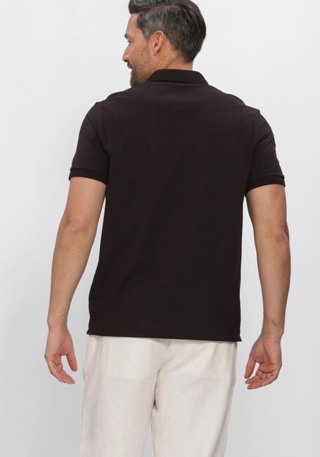 Braune LACOSTE Polo-Shirt REGULAR FIT COTTON BLEND POLO SHIRT - large