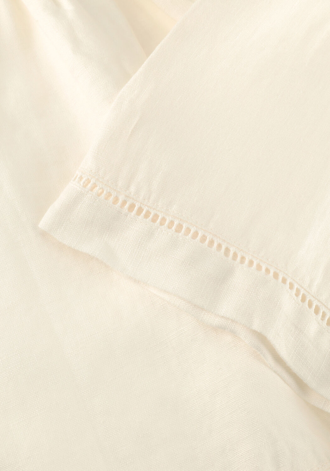 Ecru PLAY UP Minikleid LINEN DRESS - large