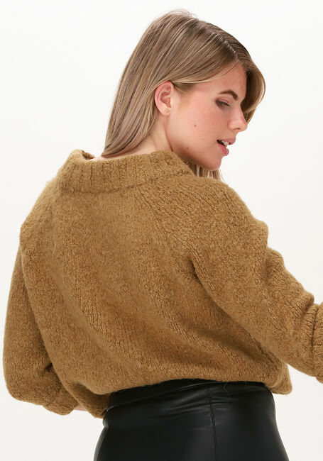 Camelfarbene PENN & INK Pullover W21L140 - large