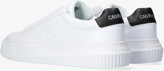Weiße CALVIN KLEIN Sneaker low CHUNKY SOLE SNEAKER LACEUP - large