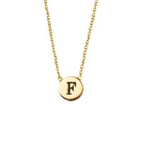 Goldfarbene ATLITW STUDIO Kette CHARACTER NECKLACE LETTER GOLD Goldfarbene ATLITW STUDIO Kette CHARACTER NECKLACE LETTER GOLD - medium