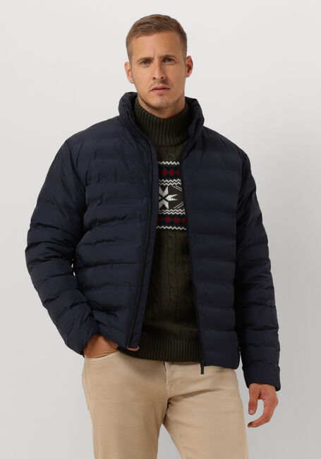 Dunkelblau SELECTED HOMME Wattierte Jack SLHBARRY QUILTED JACKET B NOOS - large