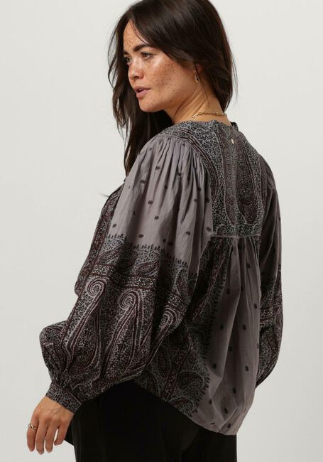 Blaue ANTIK BATIK Blusen HIDA BLOUSE - large
