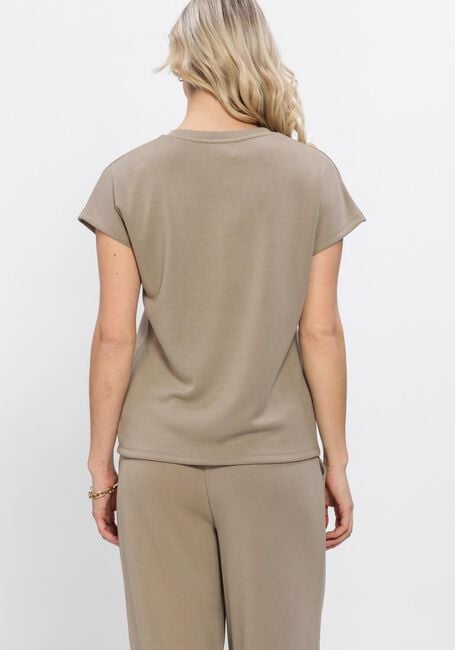 Taupe AIMEE THE LABEL T-shirt INGRID - large