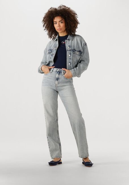 Blaue TOMMY JEANS Jeansjacke OVSZ CROP TRUCKER JACKET BI6012 - large
