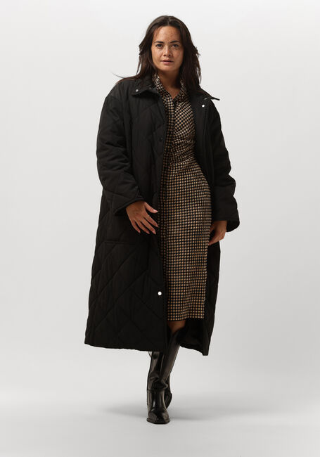 Camelfarbene NOTES DU NORD Midikleid EMMI TIGHT DRESS - large