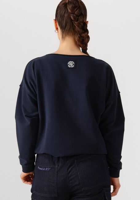 Blaue PENN & INK Pullover SWEATER W25F1703 - large