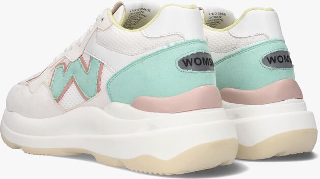 Weiße WOMSH Sneaker low VEGAN NEW START - large