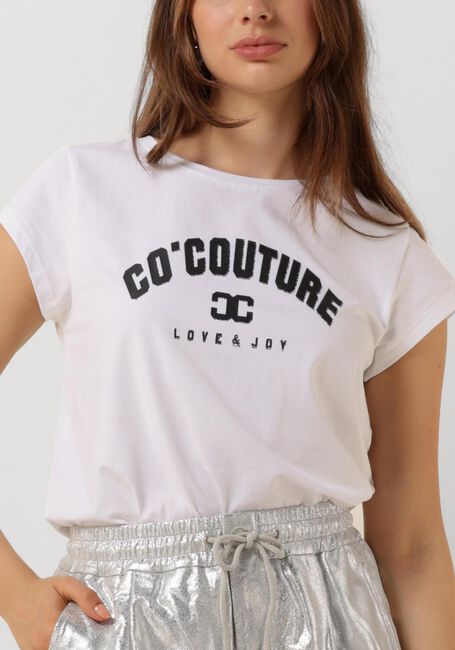 Weiße CO'COUTURE T-shirt DUSTCC PRINT TEE - large