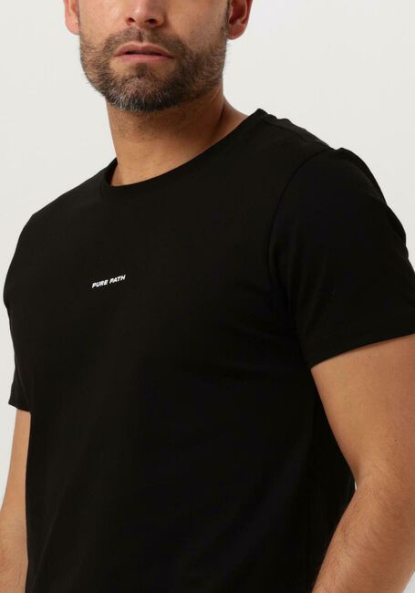 Schwarze PURE PATH T-shirt ESSENTIAL LOGO T-SHIRT - large