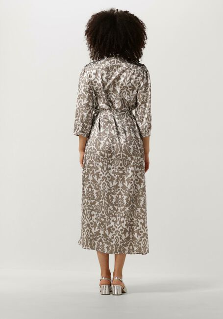 Taupe NOTRE-V Midikleid SATIN DRESS ONE - large