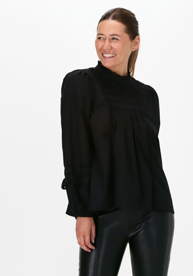 schwarze moliin bluse penelopy