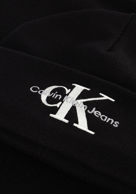 Schwarze CALVIN KLEIN Mütze GIFTING MONO BEANIE/SCARF - large