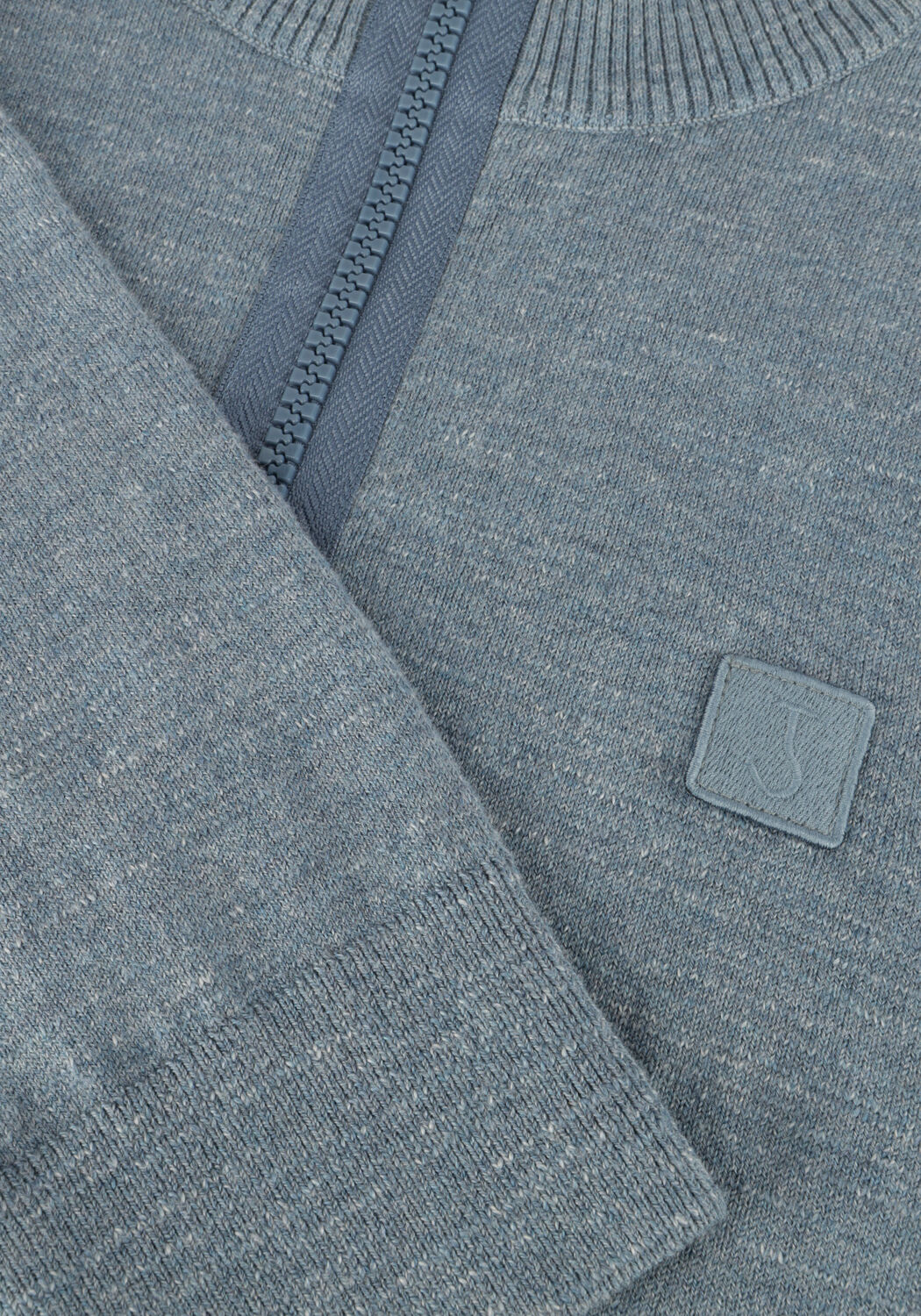 Blaue BUTCHER OF BLUE Pullover LT CLIFDEN HALF ZIP - large