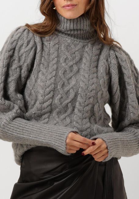 Graue IBANA Rollkragenpullover TEXANY - large