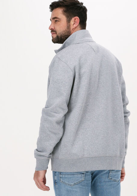 Hellgrau TOMMY HILFIGER Strickjacke HILFIGER LOGO ZIP THROUGH - large