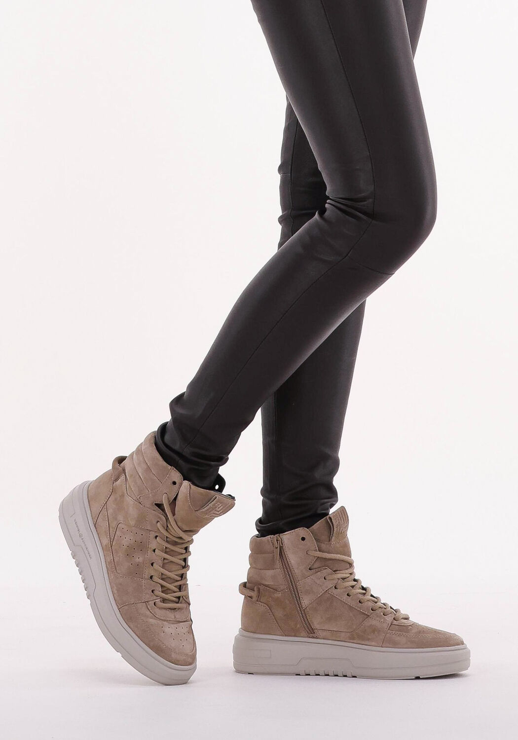 Camelfarbene KENNEL & SCHMENGER Sneaker High 18890 - large