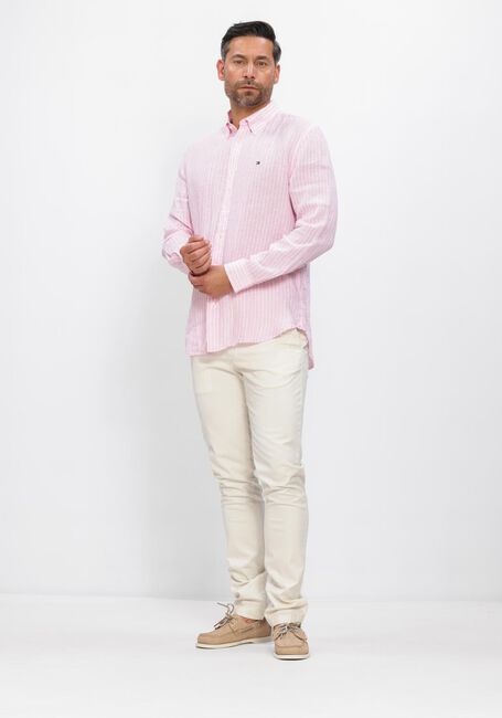 Rosane TOMMY HILFIGER Casual-Oberhemd LINEN BENGAL STRIPE RF SHIRT - large