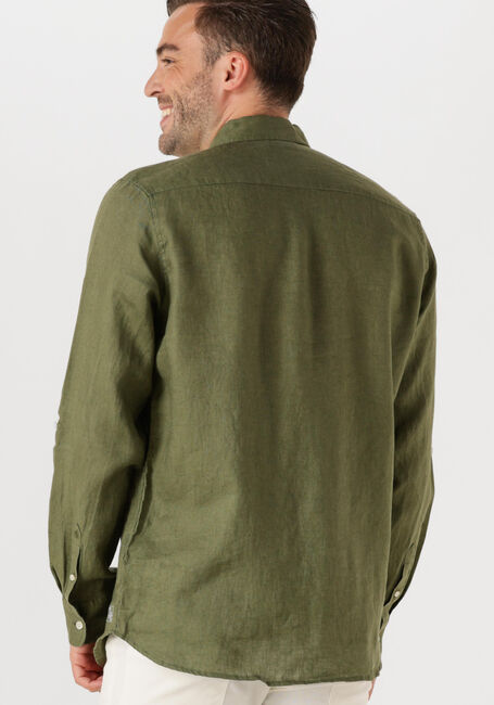 Grüne SCOTCH & SODA Casual-Oberhemd REGULAR FIT LINEN SHIRT - large