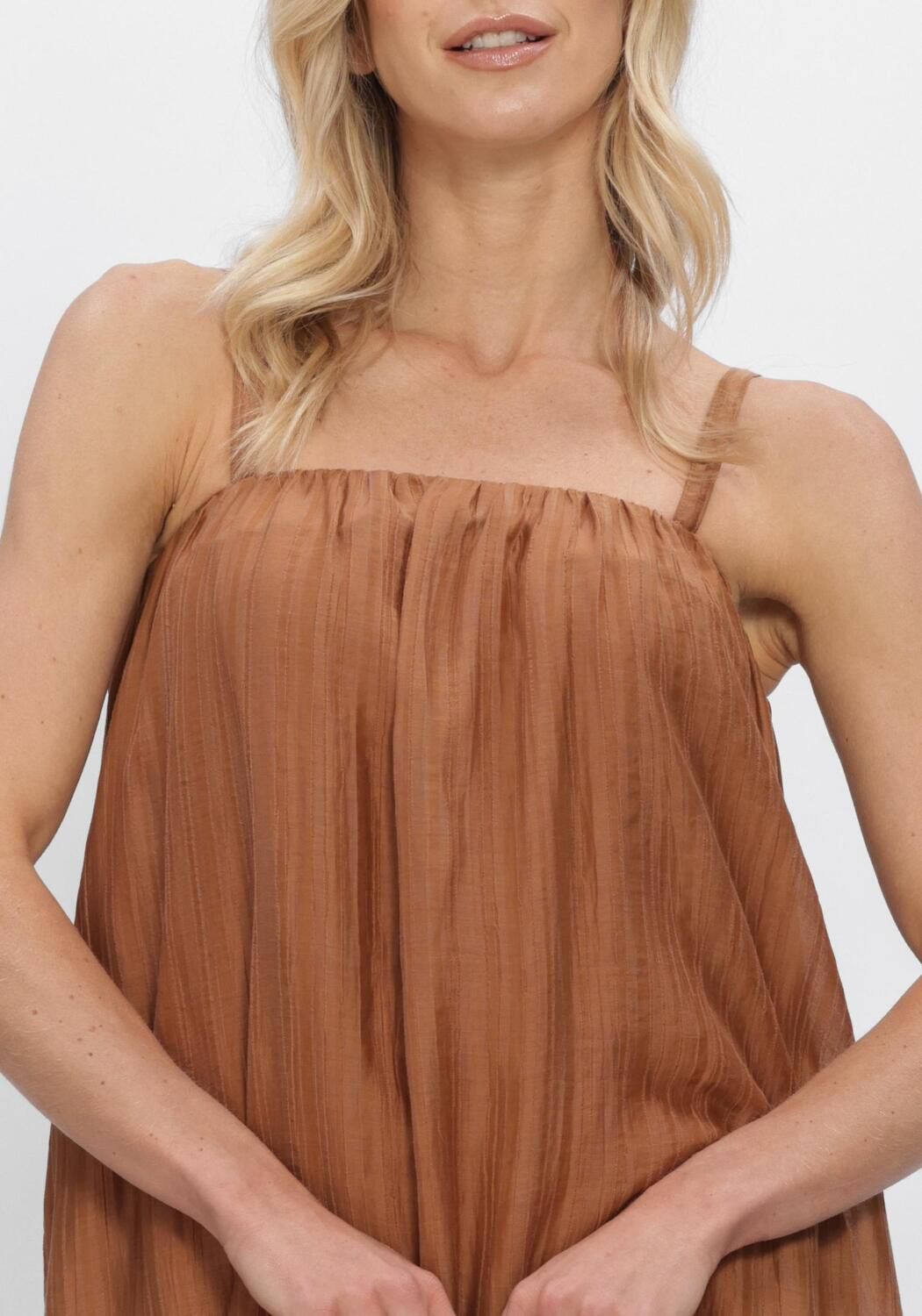 Braune CO'COUTURE Maxikleid REGGIECC STRAP DRESS - large