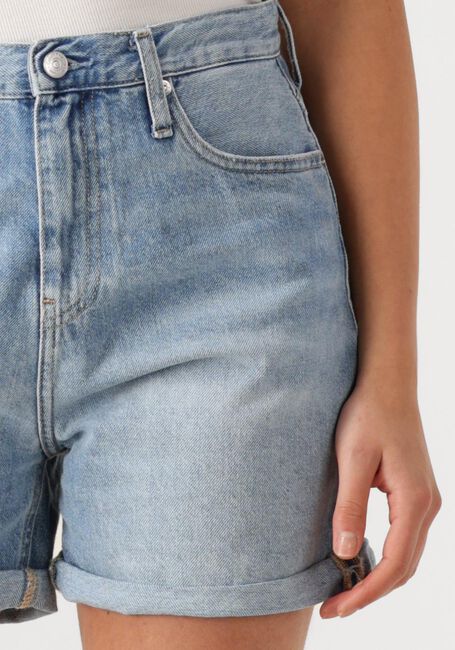 Hellblau CALVIN KLEIN Kurze Hosen MOM SHORT - large