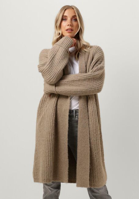 Braune CIRCLE OF TRUST Strickjacke GINA KNIT - large