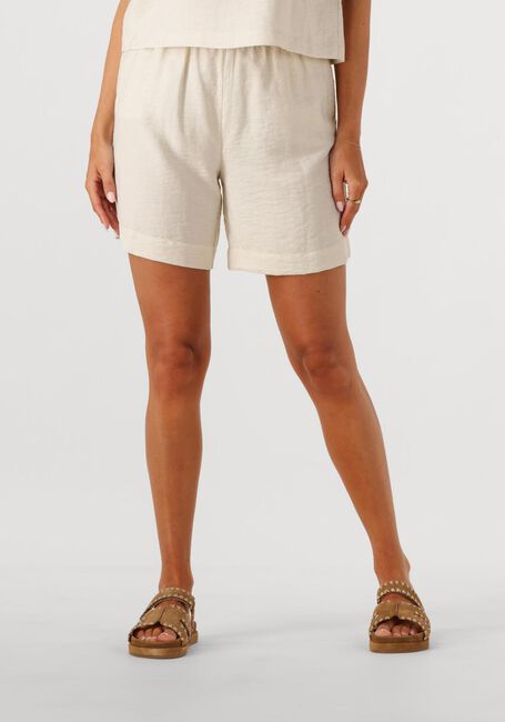 Ecru MSCH COPENHAGEN Kurze Hose MSCHDISA HW SHORTS - large