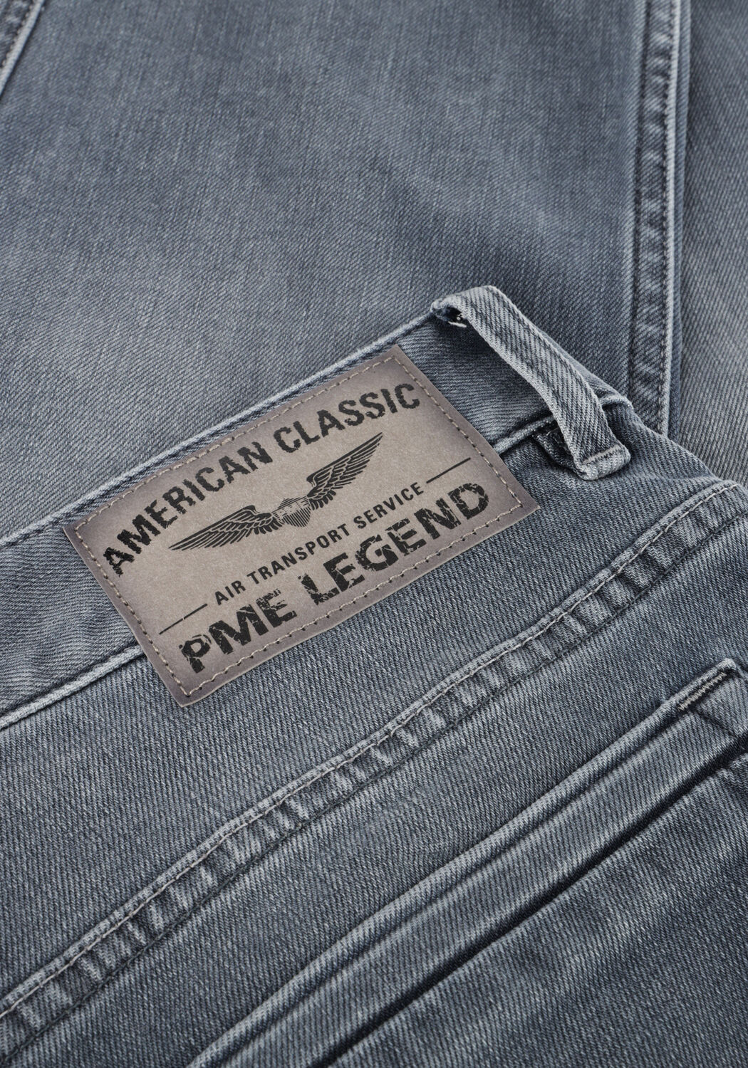 Graue PME LEGEND Slim fit jeans NIGHTFLIGHT - large