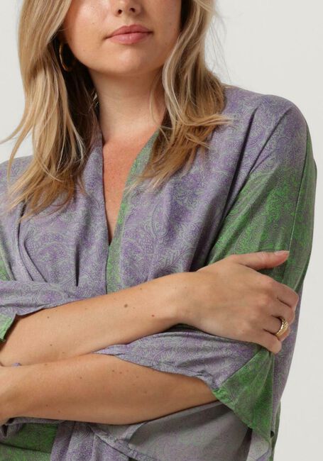 Mehrfarbige/Bunte SISSEL EDELBO Midikleid JUNO DRESS - large