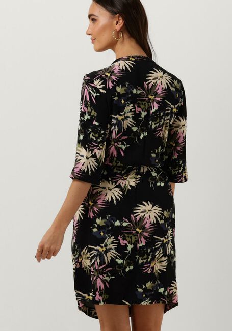 Schwarze SCOTCH & SODA Minikleid ALLOVER PRINTED LOOSE FIT DRESS - large