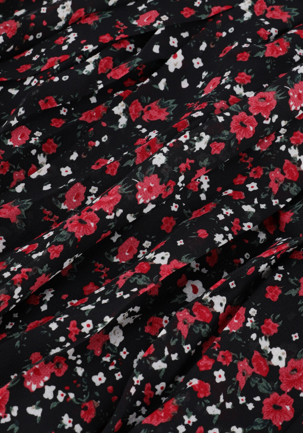 Rote COLOURFUL REBEL Minikleid OLSA MINI FLOWER MINI DRESS - large