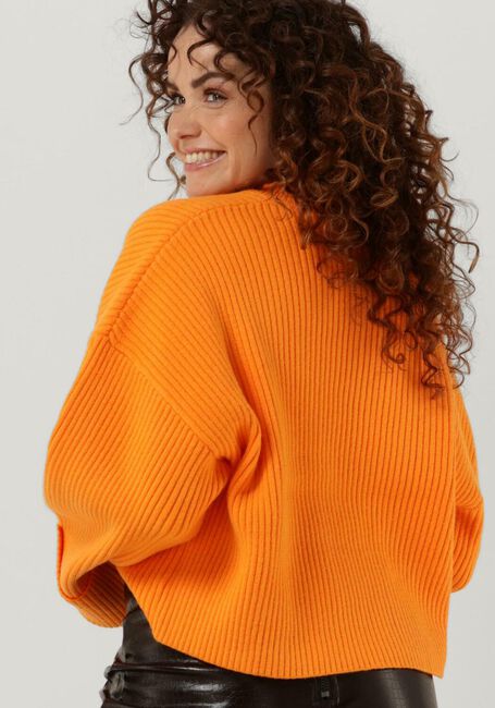 Orangene CO'COUTURE Pullover ROW BOX KNIT O-KNIT - large