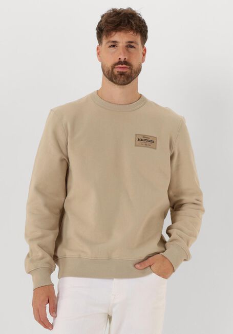 Khaki TOMMY HILFIGER Sweatshirt MONOTYPE LABEL SWEATSHIRT - large