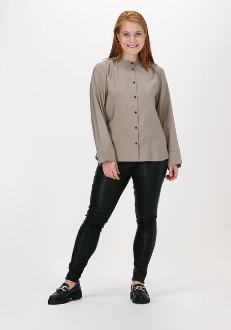 Taupe MOVES Bluse MANDILU 2416 - large