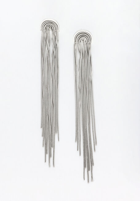Silberfarbig NOTRE-V Ohrringe EARRING LONG - large