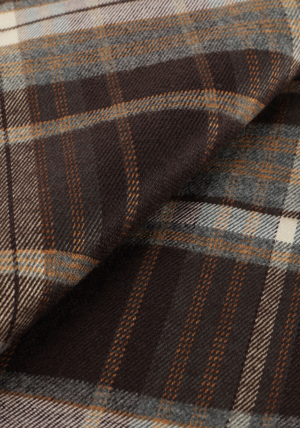 Braune NEO NOIR Minirock LUNNA CHECK SKIRT - large