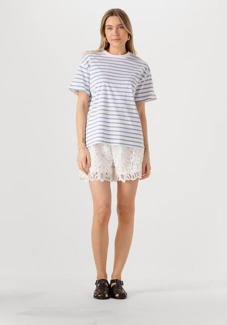 Mehrfarbige/Bunte ENVII T-shirt ENKULLA SS STRIPE 5310 - large